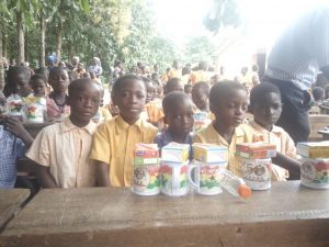 THE NEW ENTRANTS AT KPEYIBORME BASIC SCHOOL