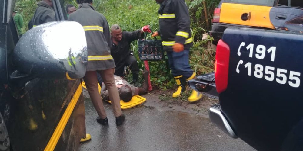Road Accident At Peki-Kpeve Road