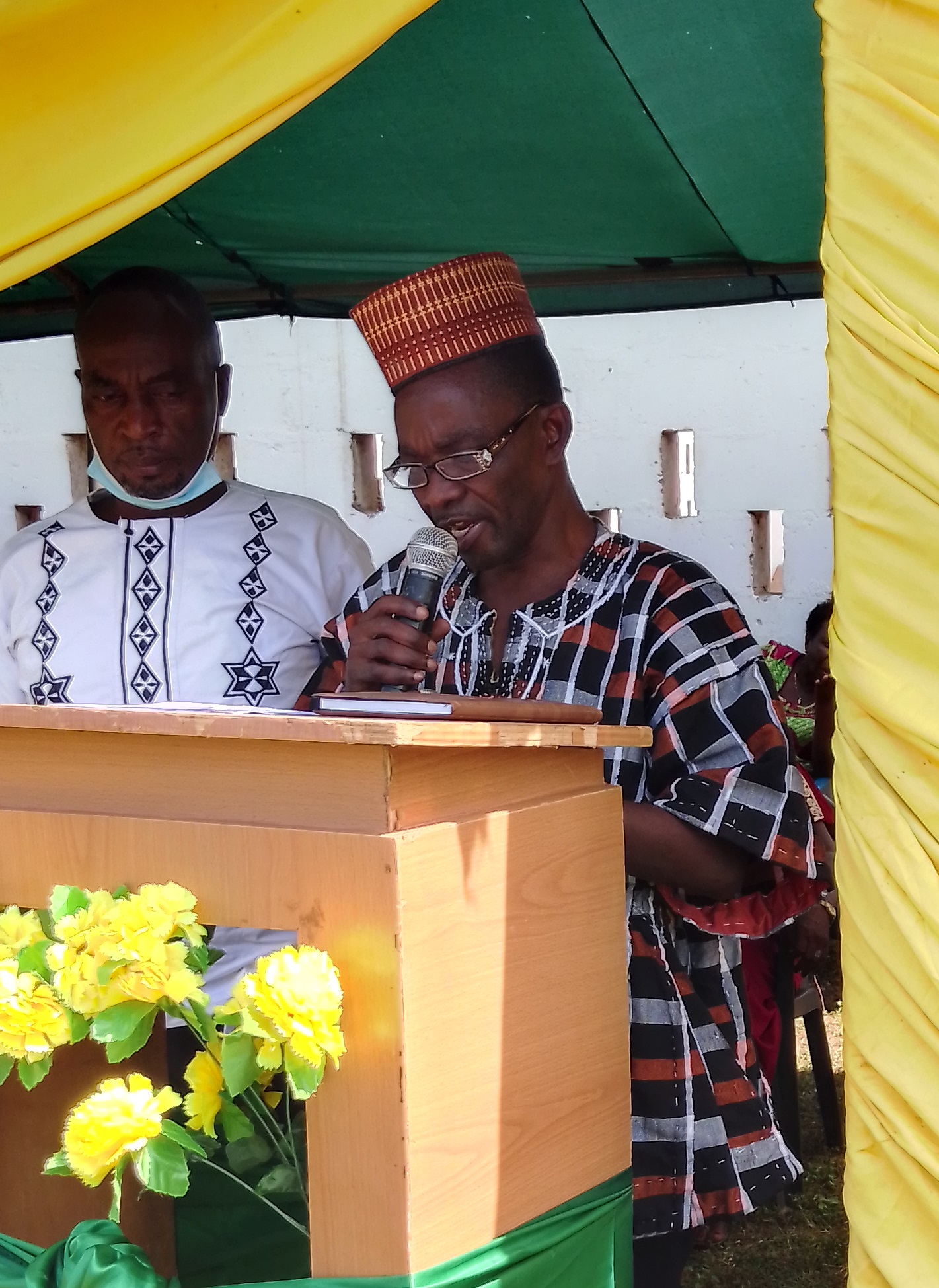 Hon. Godwin Kwame Dadzawa, (DCE) South Day